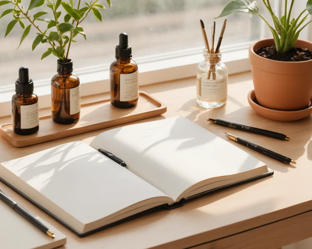 Cutib team workspace in Seoul, South Korea, with warm light and an open layout
